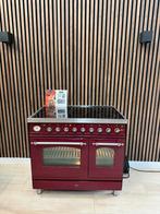 Prachtige Bordeaux rode Boretti Fornuis (Gratis bezorgen), 5258sh, Keramisch, Ophalen of Verzenden, Zo goed als nieuw