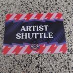 Bordje artist shuttle paaspop