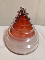 Winnie Teschmacher object Leerdam glas spiraal piramide, Ophalen, Gebruikt, Overige typen