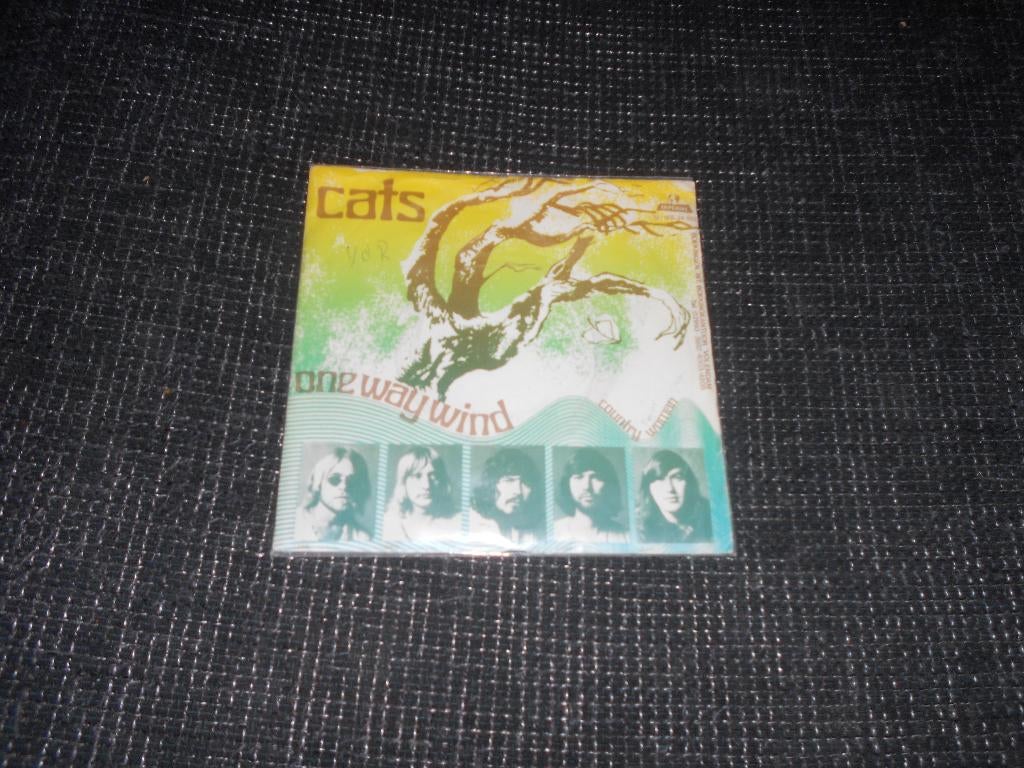 one way wind - the cats, Cd's en Dvd's, Vinyl Singles, Gebruikt, 7 inch, Single, Ophalen of Verzenden