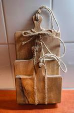 3 Nieuwe serveer-/borrelplanken van mangohout, Huis en Inrichting, Ophalen of Verzenden, Nieuw