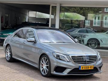 Mercedes-Benz S-klasse AMG 63 4Matic Lang|Pano|Burmester|Sof beschikbaar voor biedingen