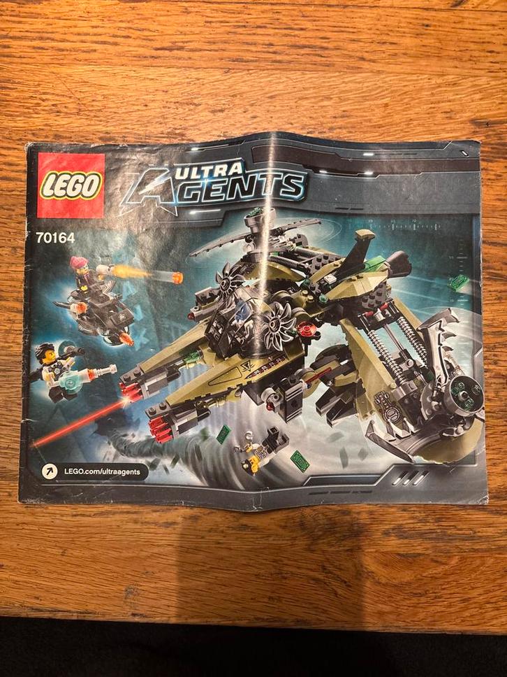 LEGO Ultra Agents 70164 - Interceptie van Tornado, Kinderen en Baby's, Speelgoed | Duplo en Lego, Gebruikt, Lego, Complete set