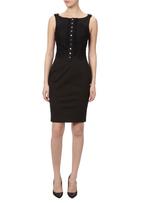 Karen Millen, little black dress, S / 36, Kleding | Dames, Cocktailjurk, Ophalen of Verzenden, Zo goed als nieuw, Karen Millen