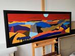 Ronald Boonacker, zeefdruk Route du Soleil I, Antiek en Kunst, Kunst | Litho's en Zeefdrukken, Ophalen
