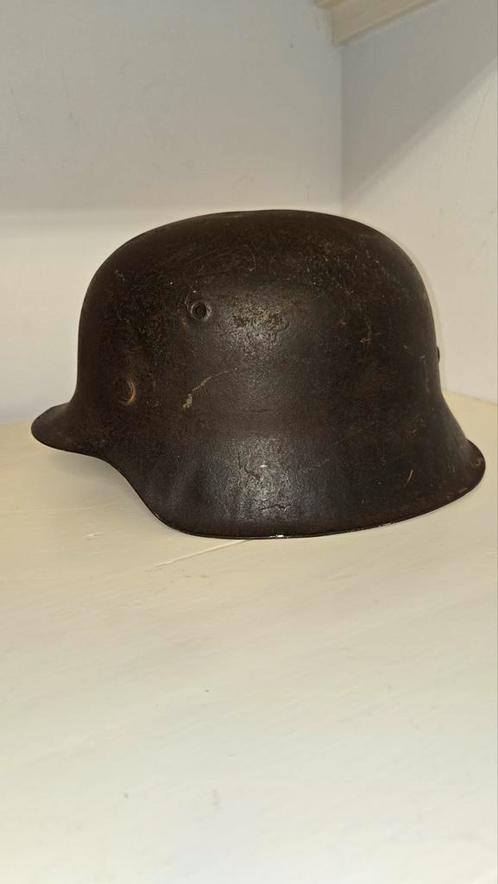 Duitse WO2 M42 helm, Verzamelen, Militaria | Tweede Wereldoorlog, Helm of Baret, Duitsland, Ophalen of Verzenden