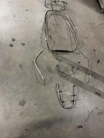Vespa LX beugelset chrome met windscherm beschikbaar voor biedingen