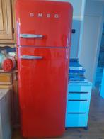 SMEG Koel-vriescominatie retro FAB30RRD5 rood, Ophalen, Gebruikt, 200 liter of meer, 60 cm of meer