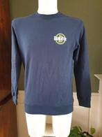Banlieue zeer nette blauwe trui met print op rug mt S 46, Kleding | Heren, Zo goed als nieuw, Maat 46 (S) of kleiner, Banlieue