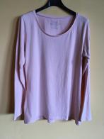 Basic shirt met lange mouw, lichtroze. Mt. 40, Maat 38/40 (M), Ophalen of Verzenden, Zo goed als nieuw, Lange mouw
