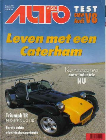 Autovisie 17 1992 : Triumph TR4 / TR6 - BMW 740i - Audi V8 beschikbaar voor biedingen