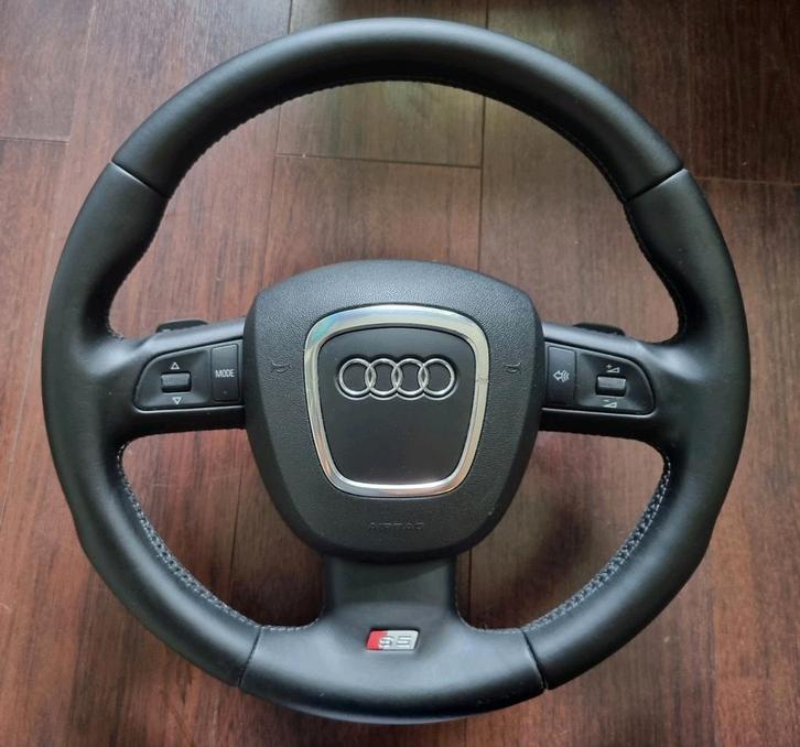 Audi A3 A4 A5 A6 & A8 MF lederen S line stuur zeer netjes, Auto-onderdelen, Besturing, Audi, Ophalen of Verzenden