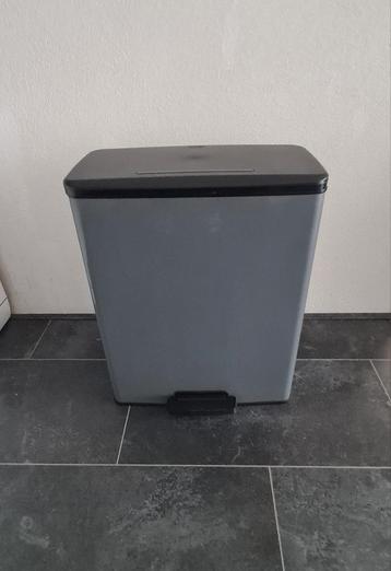 Curver Decobin Prullenbak - 65L - Grijs beschikbaar voor biedingen