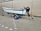 super nette ryds 465 met motor en trailer, Watersport en Boten, 10 tot 30 pk, Ophalen of Verzenden, Zo goed als nieuw, 3 tot 6 meter