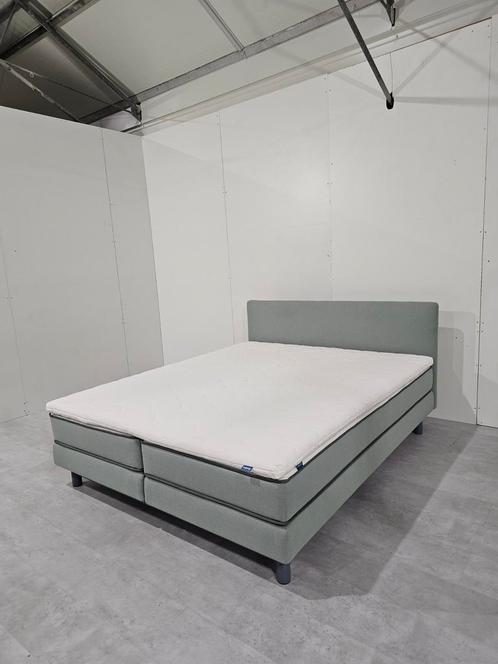 Boxspring Auping Tone 180x210 met Topper, Huis en Inrichting, Slaapkamer | Boxsprings, Zo goed als nieuw, 180 cm, 210 cm, Tweepersoons