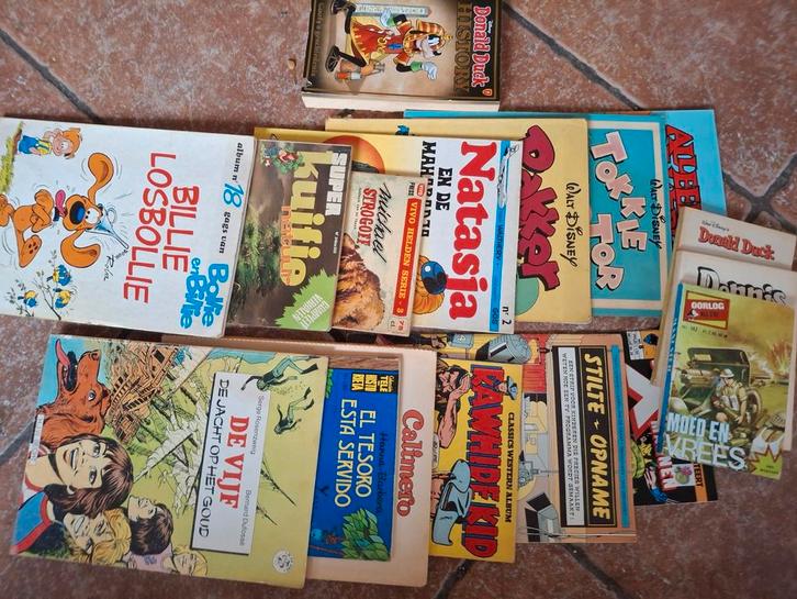 Collectie Gelezen Stripboeken - 17 Stuks, Boeken, Stripboeken, Gelezen, Meerdere stripboeken, Ophalen of Verzenden