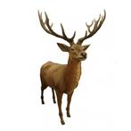 Santa Comic Reindeer – Rendier beeld Hoogte 213 cm, Ophalen, Nieuw, Overige typen