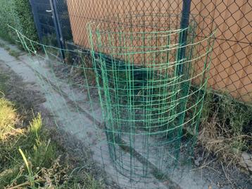 MRT tuingaas 120cm hoog, maaswijdte 10x10cm – ca. 15 meter beschikbaar voor biedingen