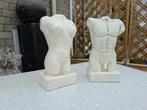 mooie set torso set man en vrouw lichaam, Antiek en Kunst, Kunst | Beelden en Houtsnijwerken, Ophalen of Verzenden