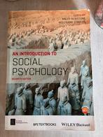 An introduction to social psychology 7e edition, Ophalen of Verzenden, Gamma, Zo goed als nieuw, WO