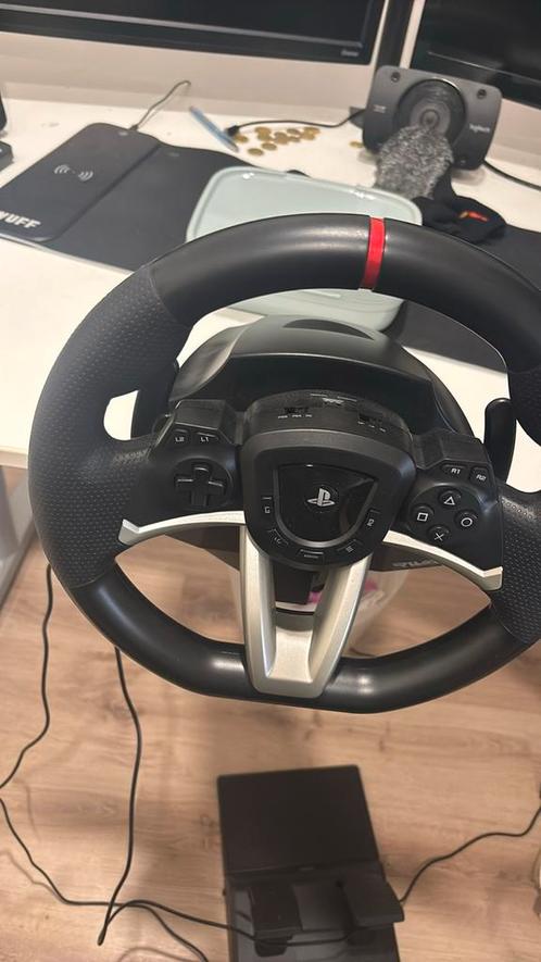 Ps5/ps4/pc race stuur met originele doos, Spelcomputers en Games, Spelcomputers | Sony PlayStation Consoles | Accessoires, Nieuw
