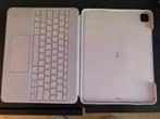 Logitech iPad Pro 12.9” hoes toetsenbord, Ophalen, Gebruikt, 12 inch, Bescherming voor- en achterkant