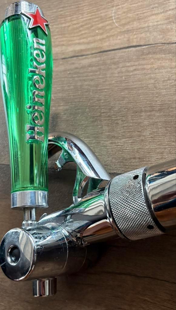 Tapzuilen David systeem 2 stuks Amstel en Heineken!, Witgoed en Apparatuur, Thuistaps, Zo goed als nieuw, Overige merken, Ophalen of Verzenden