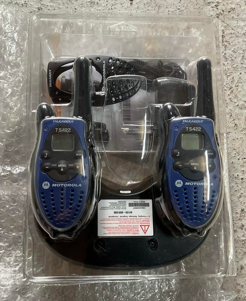 Walkietalkie Motorola T5422, Ophalen, Zo goed als nieuw