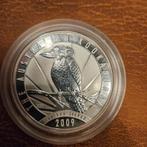 Zilveren munt Kookaburra 2oz 2009, Ophalen of Verzenden, Losse munt, Zilver