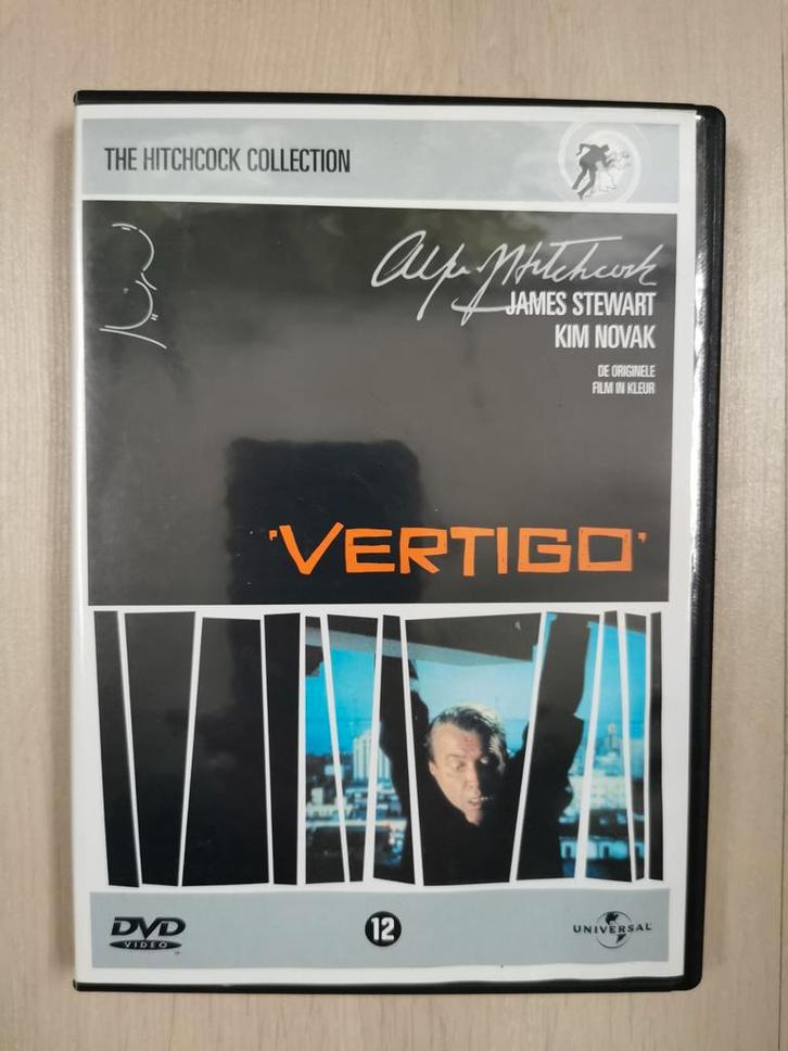 Vertigo (1958), Cd's en Dvd's, Dvd's | Klassiekers, Zo goed als nieuw, Thrillers en Misdaad, 1940 tot 1960, Vanaf 12 jaar, Ophalen of Verzenden