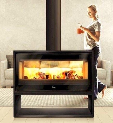 SALE Doorkijkhaard/Tunnelhaard van Lacunza type Verona 1003, Huis en Inrichting, Haarden, Nieuw, Houthaard, Ophalen of Verzenden