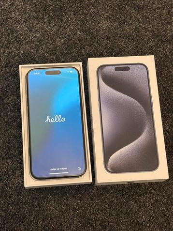 Apple iPhone 15 Pro 256GB Blue Titanium beschikbaar voor biedingen