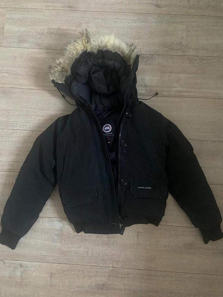 Canada Goose Chilliwack Bomber - Zwart, Kleding | Dames, Jassen | Winter, Zo goed als nieuw, Maat 36 (S), Zwart, Ophalen of Verzenden
