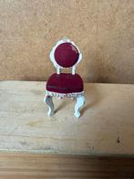 Oude lundby stoel - hxbxd 6.7x3.6x3.5cm - hout, Verzamelen, Poppenhuizen en Toebehoren, Ophalen of Verzenden, Zo goed als nieuw