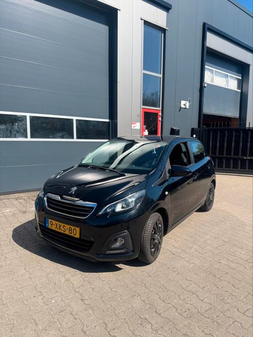 Peugeot 108 1.0 12V E-vti 51KW 5DR 2014 Zwart, Auto's, Peugeot, Bedrijf, Benzine, A, Hatchback, Handgeschakeld, Origineel Nederlands
