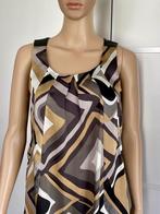 i93 SoyaConcept maat S=36 jurk jurkje tuniek beige/zwart, Soyaconcept, Beige, Ophalen of Verzenden, Zo goed als nieuw