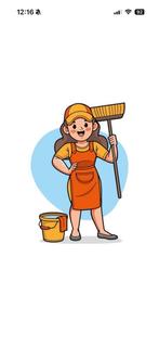 Schoonmaakster gezocht