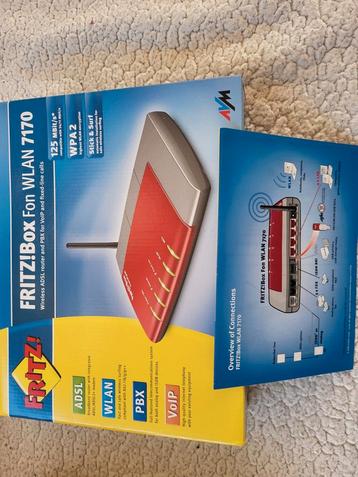 Fritzbox FON WLAN 7170 beschikbaar voor biedingen