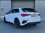 Audi A3 Sportback 35 TFSI 2 x S-line Zwart Optiek/Stoelverw/, 4 cilinders, 150 pk, Leder en Stof, Wit