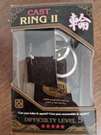 IQ Puzzel & Cast Ring II Denkspellen, Ophalen of Verzenden, Minder dan 500 stukjes, Zo goed als nieuw, Rubik's of 3D-puzzel
