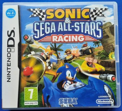 Sonic & Sega All-Stars Racing, Spelcomputers en Games, Games | Nintendo DS, Gebruikt, Racen en Vliegen, 1 speler, Vanaf 7 jaar