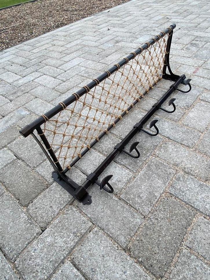 Retro kapstok, Huis en Inrichting, Woonaccessoires | Kapstokken, Gebruikt, Wandkapstok, Minder dan 100 cm, Metaal, Ophalen