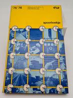 spoorboekje NS 1975/1976, Verzamelen, Spoorwegen en Tramwegen, Boek of Tijdschrift, Gebruikt, Trein, Verzenden