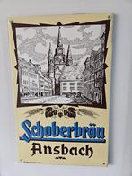 Schoberbrau emaille bord 100% staat, Antiek en Kunst, Antiek | Emaille, Ophalen of Verzenden
