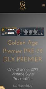 Neve 1073 Clone., Ophalen of Verzenden, Zo goed als nieuw, Audio