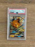 Raichu GX Hidden Fates SM213 Black Star Promo MINT PSA 9, Hobby en Vrije tijd, Ophalen of Verzenden, Nieuw, Losse kaart