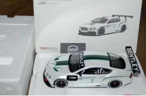 1:18 BENTLEY CONTINENTAL GT3 CONCEPT TSM resin in box WRH, Hobby en Vrije tijd, Modelauto's | 1:18, Zo goed als nieuw, Auto, Overige merken