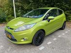 Ford Fiësta 1.4 71KW 3DR 2009 Groen, Auto's, Voorwielaandrijving, Stof, 4 cilinders, Origineel Nederlands