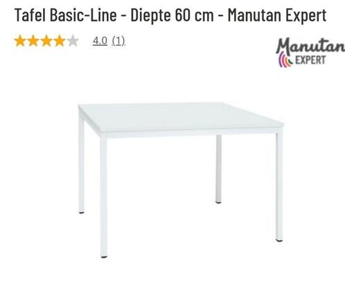 Manutan Nieuw tafel 120x60cm, Huis en Inrichting, Bureaus, Nieuw, Ophalen