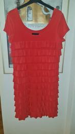 Frank Lyman Koraalrode Laagjesjurk D/NL 46/48 Nieuwstaat, Kleding | Dames, Verzenden, Jurk, Nieuw, Frank Lyman